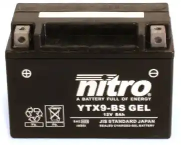 Weekendaanbieding NITRO - NTX9 SLA - Batteries - WET CHARGED