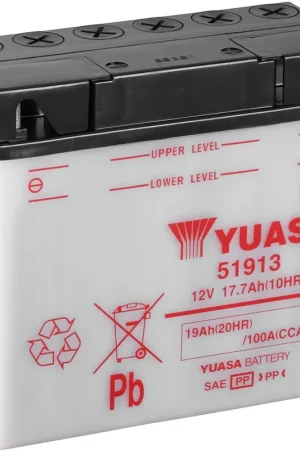 Op = Op YUASA - 51913 - Batterijen - DRY CHARGED