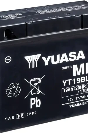 YUASA - YT19BL-BS - Batteries - COMBIPACK EU2019/1148 Nieuw Model