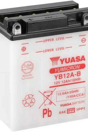 YUASA - YB12A-B - Batteries - DRY CHARGED Origineel