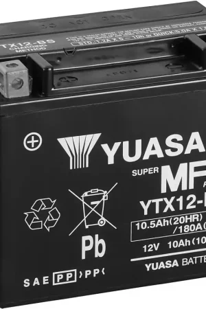 YUASA - YTX12-BS (CP) - Batteries - COMBIPACK EU2019/1148 Bulkbestelling