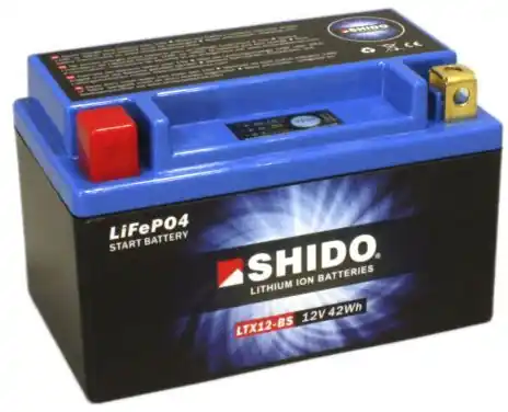 SHIDO - LTX12-BS - Batteries - LITHIUM ION Gereduceerde Prijs