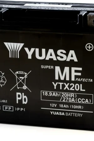 YUASA - YTX20L - Batteries - WET CHARGED Koopje