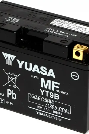 YUASA - YT9B (WC) - Batteries - WET CHARGED Modern