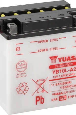 YUASA - YB10L-A2 - Batteries - DRY CHARGED Garantie Inbegrepen