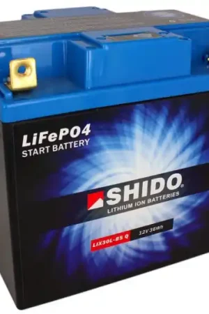 Ambachtelijk SHIDO - LIX30L-BS - Batteries - Lithium Ion 4 Terminals