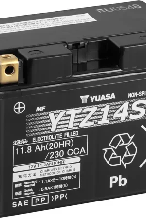 Rechtstreeks Van De Fabrikant YUASA - YTZ14S - Batteries - WET CHARGED