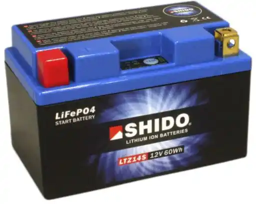 SHIDO - LTZ14S - Batteries - Lithium Ion Gecertificeerd