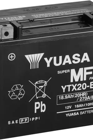 YUASA - YTX20-BS (CP) - Batteries - COMBIPACK EU2019/1148 Shop Nu