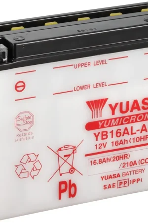 YUASA - YB16AL-A2 - Batteries - DRY CHARGED Premium