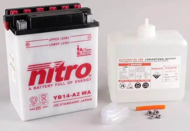 Origineel NITRO - NB14-A2 - Batteries - COMBIPACK EU2019/1148