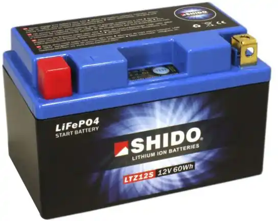 Beperkt Aanbod SHIDO - LTZ12S - Batteries - Lithium Ion - Compatibel met BMW en Honda