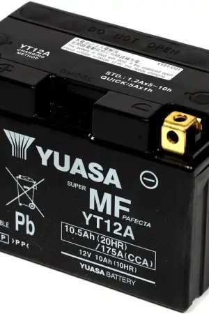 Nu Kopen YUASA - YT12A (WC) - Batteries - WET CHARGED
