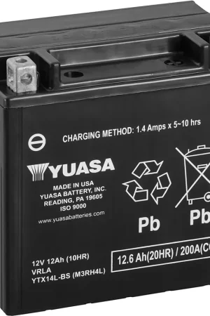 YUASA - YTX14L-BS - Batteries - COMBIPACK EU2019/1148 Laatste Kans