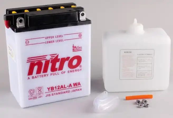 NITRO - NB12AL-A - Batteries - COMBIPACK EU2019/1148 Hoge Kwaliteit