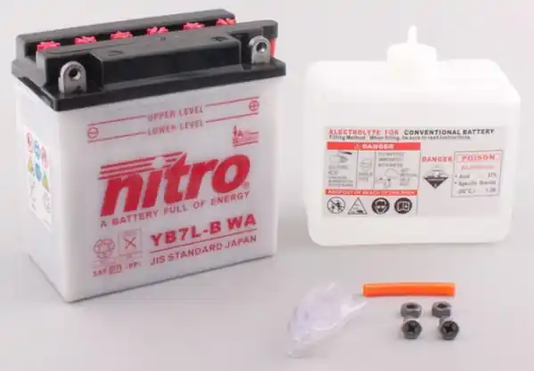 Professioneel NITRO - NB7L-B - Batteries - COMBIPACK EU2019/1148