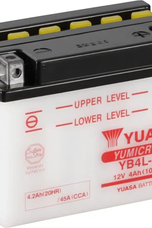 YUASA - YB4L-A - Batteries - DRY CHARGED Koop Online