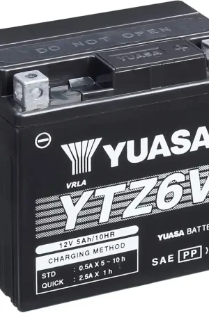 Direct Verzonden YUASA - YTZ6V (DRY) (CP) - Batteries - COMBIPACK EU2019/1148