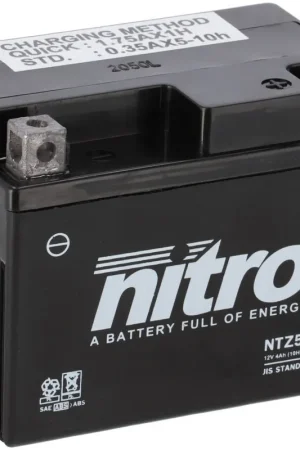 Koop Online NITRO - NTZ5S SLA - Batteries - WET CHARGED