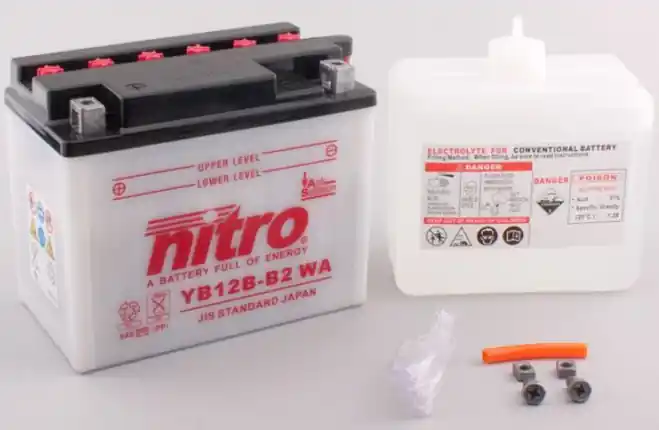 NITRO - NB12B-B2 - Batteries - Compatibel met diverse Suzuki modellen Gratis Verzending