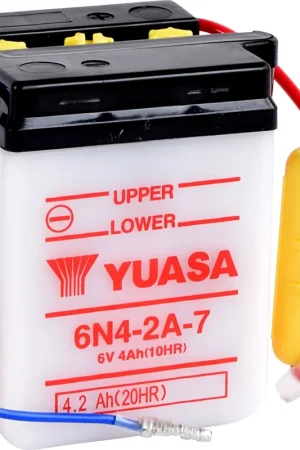 Beperkte Voorraad YUASA - 6N4-2A-7(DC) - Batteries - DRY CHARGED