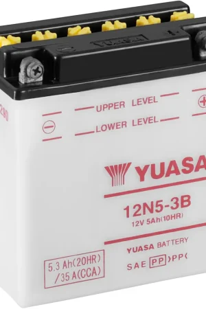 YUASA - 12N5-3B - Batteries - DRY CHARGED Beste Prijs