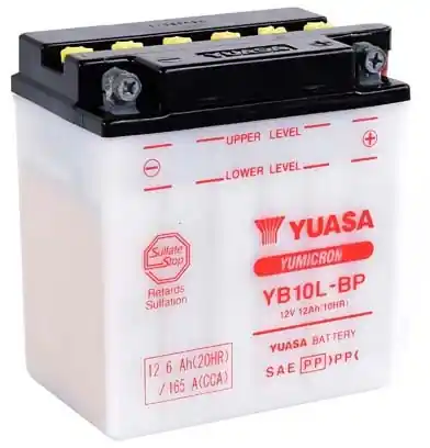 YUASA - YB10L-BP - Batteries - DRY CHARGED Gratis Verzending