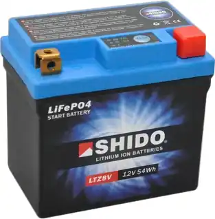 SHIDO - LTZ8V - Batteries - Lithium Ion Speciale Aanbieding