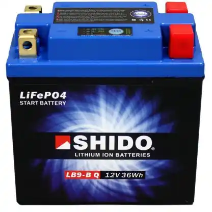 SHIDO - LB9-B Q - Batteries - Lithium Ion Direct Verzonden