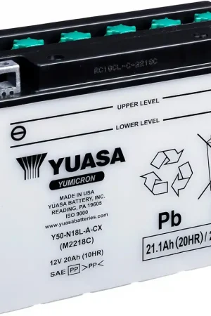 YUASA - Y50-N18L-A-CP - Batteries - COMBIPACK EU2019/1148 Nieuw Model
