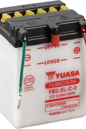 Nieuw Model YUASA - YB2.5L-C-2 - Batteries - DRY CHARGED