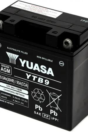 YUASA - YTB9 (9B) (WC) - Batteries - WET CHARGED Rechtstreeks Van De Fabrikant