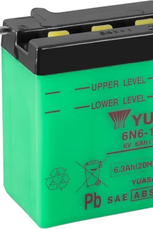 Op = Op YUASA - 6N6-1D-2 - Batterijen - DRY CHARGED