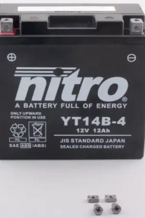 NITRO - NT14B-4 SLA - Batteries - WET CHARGED Ambachtelijk