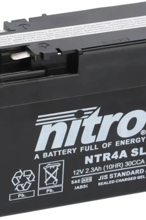 Lage Kosten NITRO - NTR4A SLA - Batteries - WET CHARGED