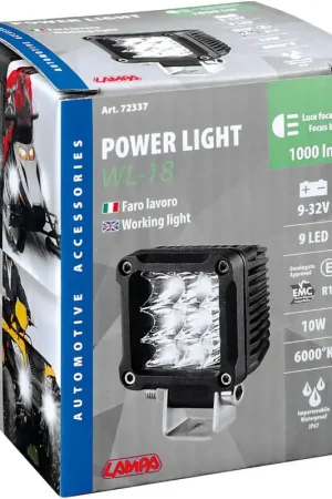 Populair LAMPA - WL-18 - Indicator - 9 LED - 9/32V-WHITE