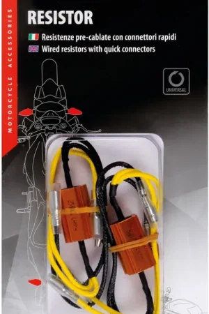 LAMPA - WIRED RESISTORS QUICK CONNECTORS - Indicator - 12V - 6 OHM - 25 W Merkproduct