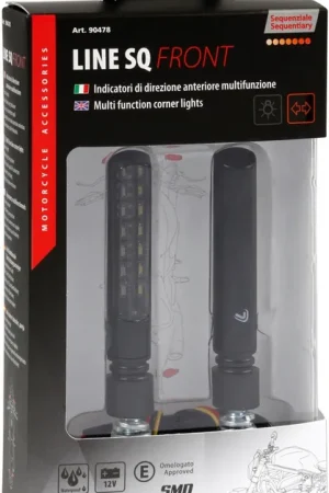 Nieuw Model LAMPA - LINE SQ FRONT - Indicator - Sequentiële LED Hoeklichten