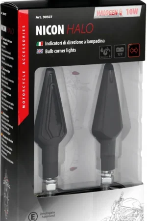 NICON HALO, BULBS CORNER LIGHTS -10W-BLACK Tijdelijk Beschikbaar