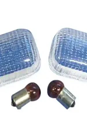 Actieprijs UNIVERSAL - Indicator Lens - Indicator Lens - Set van 2 met amber lampen