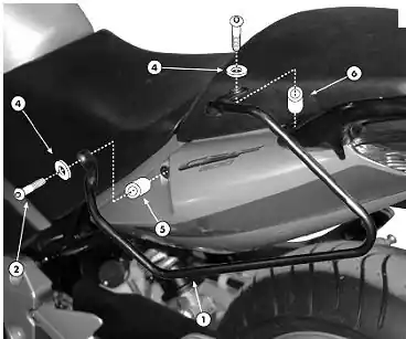 Beste Prijs GIVI - T218-LUGG HOLDER CBF500/600 '04-'09 - Brackets - Geschikt voor verschillende modellen