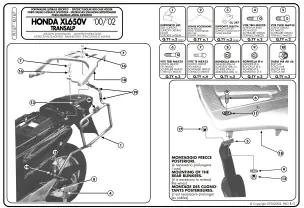 Koop Vandaag GIVI - PL167-SPECIAL RACK - Brackets - Compatibel met Honda XL650V