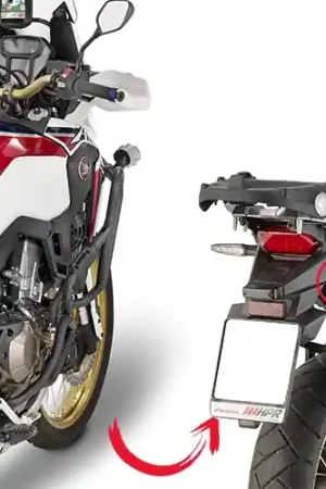 GIVI - PLR1144-SPECIFIC SIDE CASE CRF1000L - Brackets - RAPID RELEASE Merkproduct