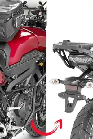 GIVI - GPLR2122 - Brackets - Quick Release Sidecase Carrier MT-09 '15 Lage Kosten
