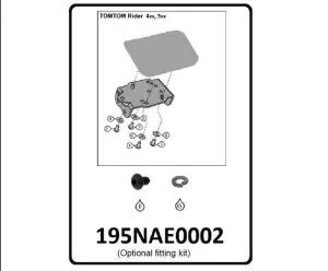 Aanbieding Kawasaki TomTom adapter kit GPS bracket
