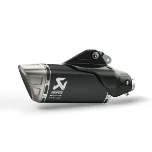 Akrapovic Zwarte Eind Demper MT10 Ambachtelijk
