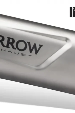 Finale Uitverkoop ARROW - INDY RACE EVO ALUMINIUM DARK - Exhaust - CARBON END CAP