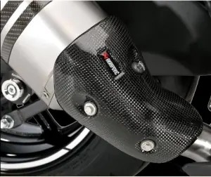 Akrapovic Hitteschild Carbon Populair
