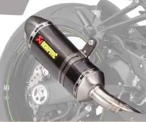 Akrapovic Dubbele Uitlaat Carbon Favoriet