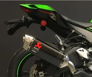 Superprijs Akrapovic Carbon Uitlaat
